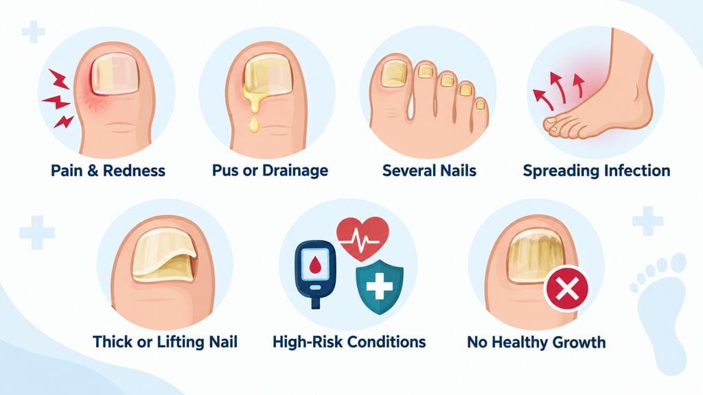 nail fungus warning signs