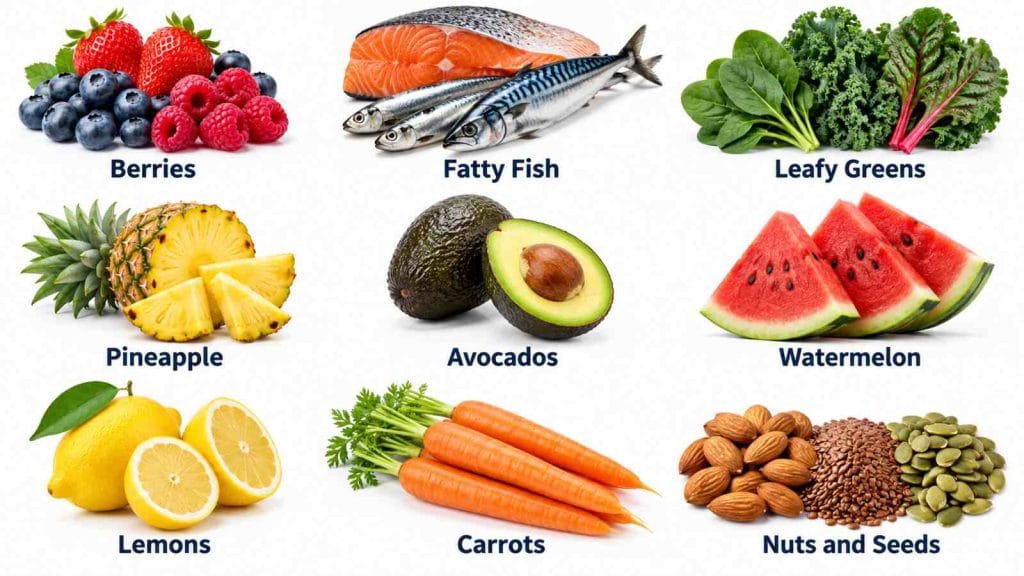 Best Foods That Reduce Swelling in Feet and Ankles