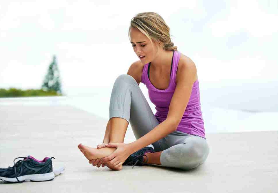 Foot Pain Between Ankle and Heel