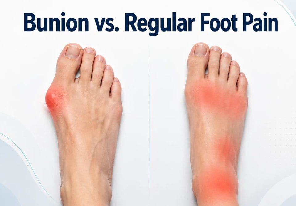 Bunion vs. Regular Foot Pain