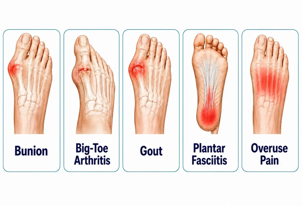 Bunion vs. Regular Foot Pain
