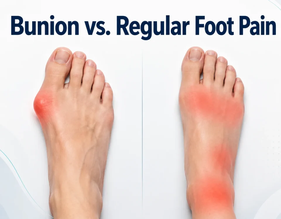 Bunion vs. Regular Foot Pain