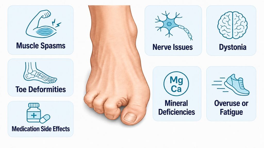 7 Common Causes of Involuntary Toe Curling