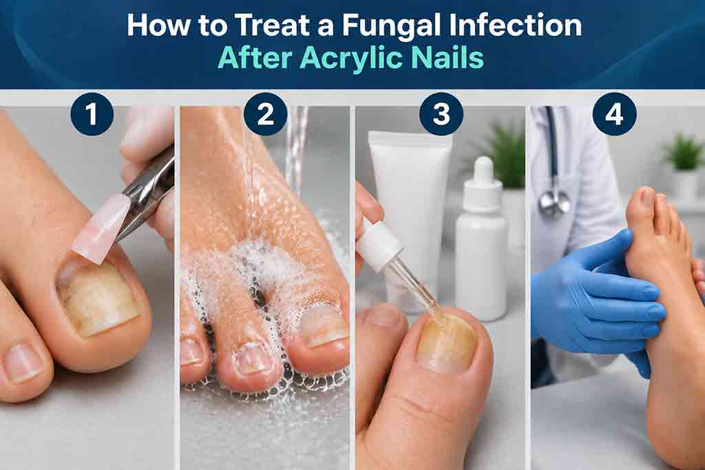 How to Get Rid of Toenail Fungus From Acrylic Nails